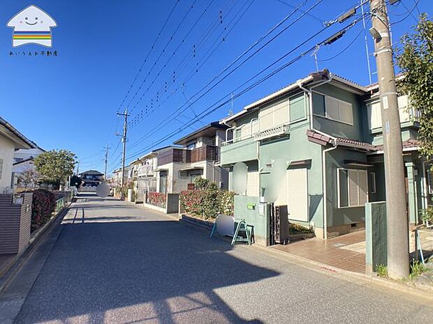 ■前面道路■広々とした前面道路で、駐車が苦手な方も駐車楽々です♪