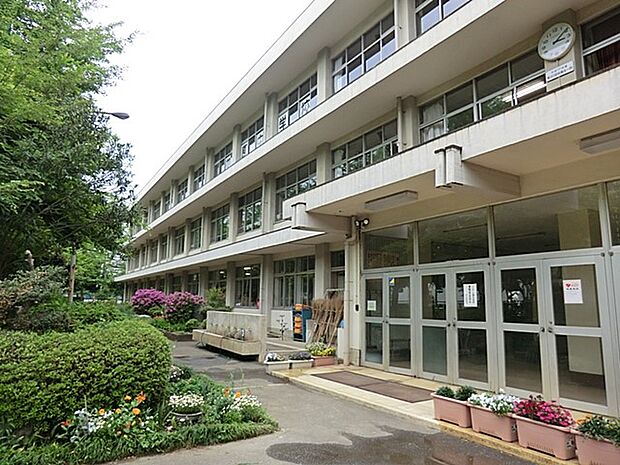 中学校 1166m 所沢市立美原中学校