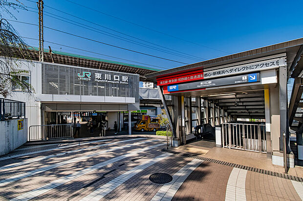 JR武蔵野線「東川口」駅 年々開発が進む『東川口』駅。その土地の良さを残しつつ益々生活しやすい街へと変わっています。埼玉高速鉄道への乗り換えで都心へも行きやすく交通の便も良好です♪（910m）