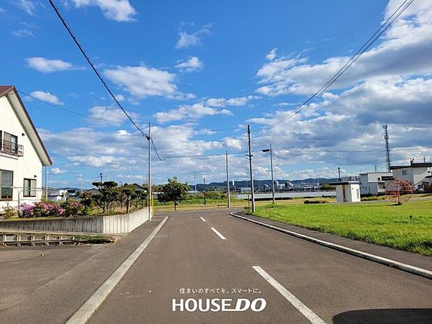 前面道路含む現地写真