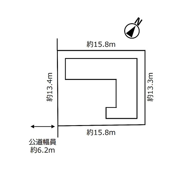 敷地概略図