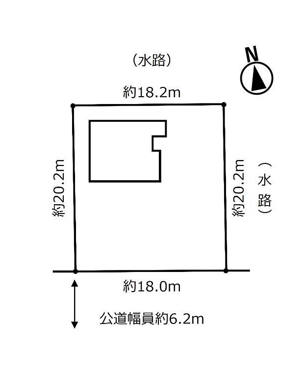 敷地概略図