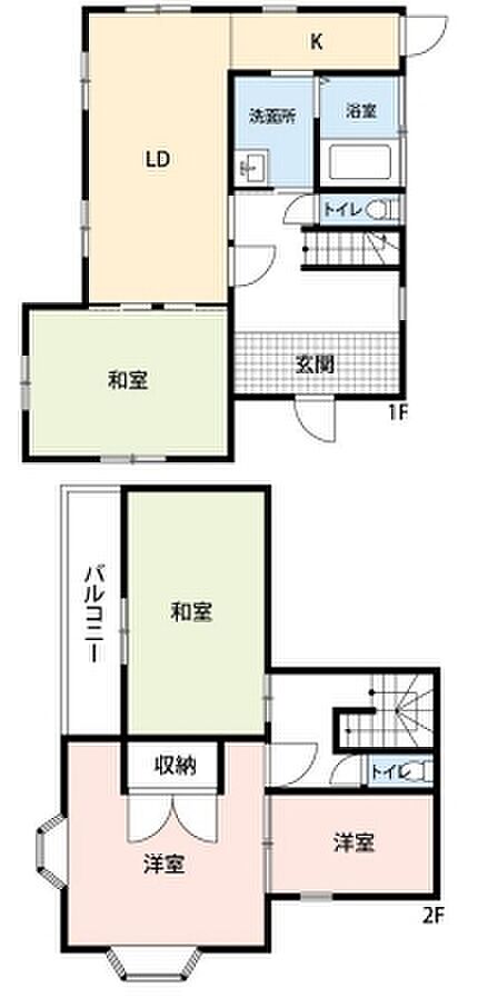 土地面積150.88平米、建物面積102平米の4LDKの間取り