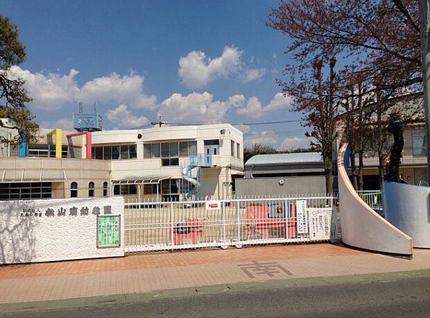 【幼稚園】東松山学園松山南幼稚園まで606ｍ