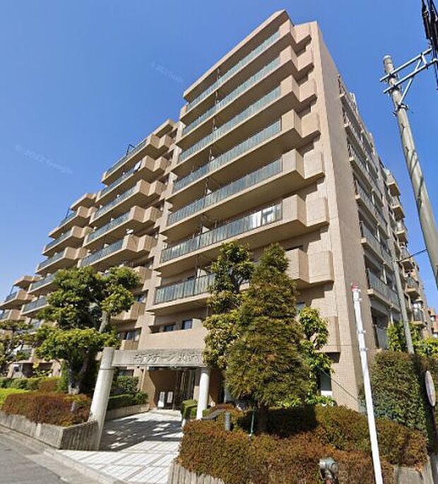 「モアステージ東所沢」9階建てマンション、JR武蔵野線「東所沢」駅より徒歩9分の好立地