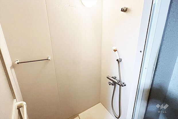 シャワーブースのみをお使いの際は浴室の清掃の手間が省けます。