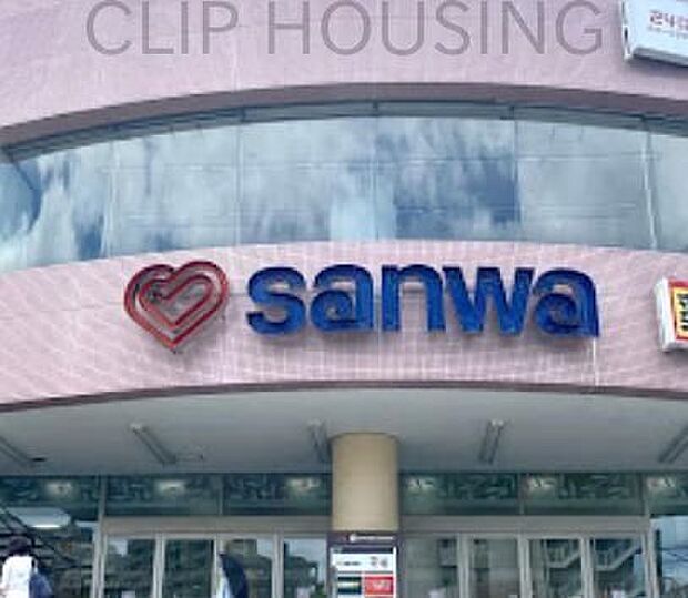 sanwa堀之内店 徒歩9分。 690m