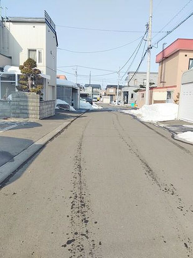 前面道路