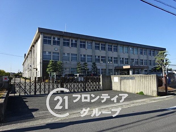 桜井西中学校 1100m