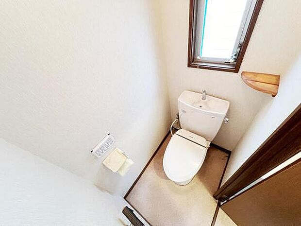 ほっと安らげるトイレ空間です。