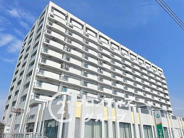 地上16階建てマンション！お部屋は2階部分です