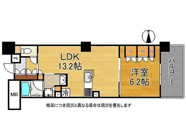 収納スペース豊富な間取り