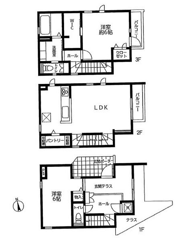 間取り図です。