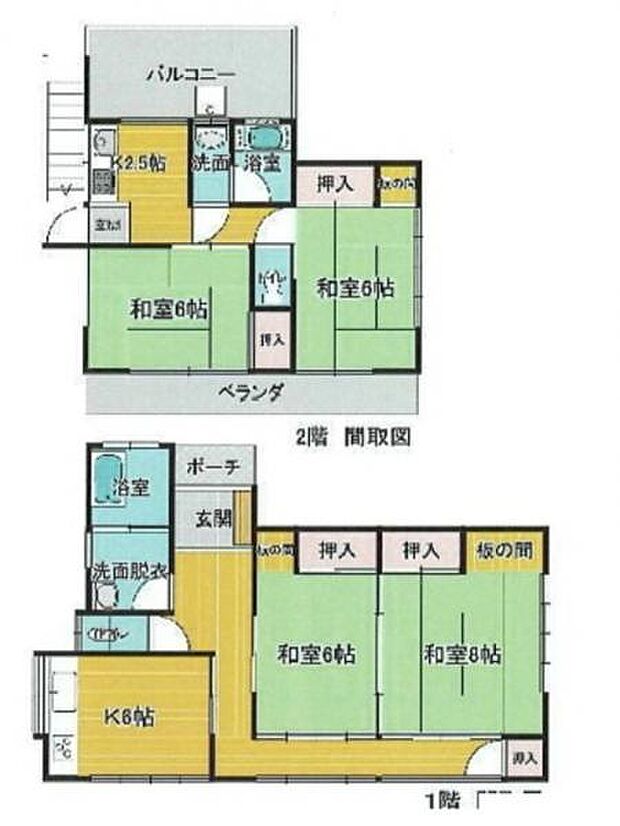 間取り図です。