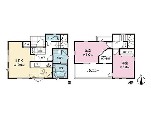 間取り図です。