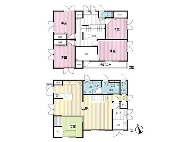 間取り図です。