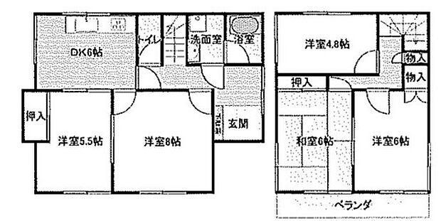 間取図です。