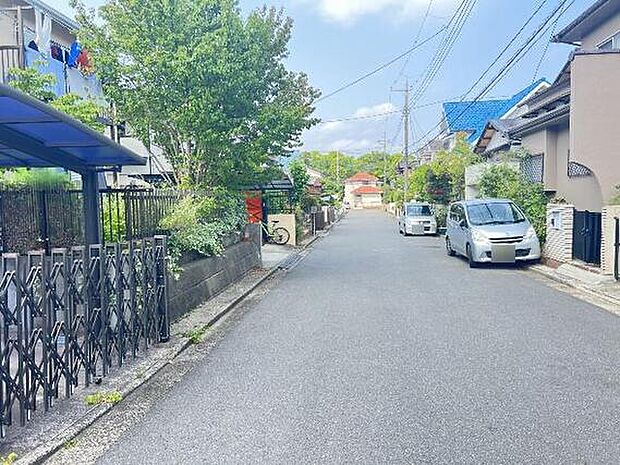 車通りが少なく小さいお子様がいらっしゃるご家庭でも心強いです。