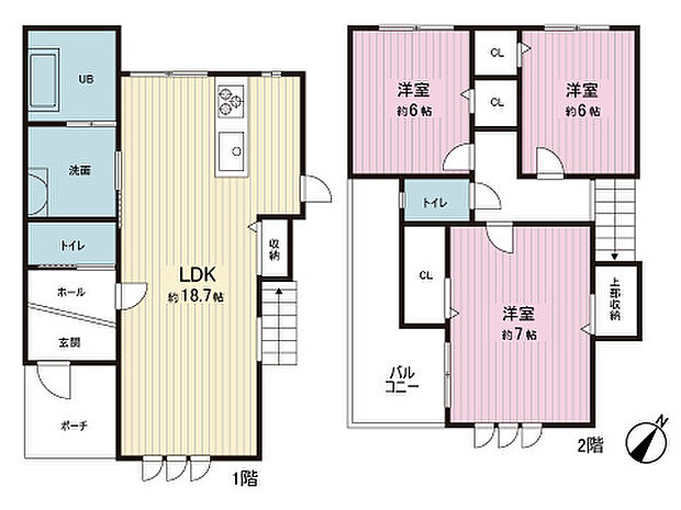 間取り図です。