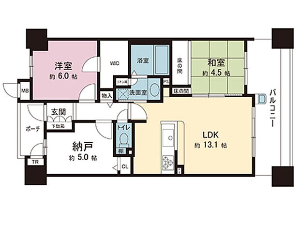 間取り図です。