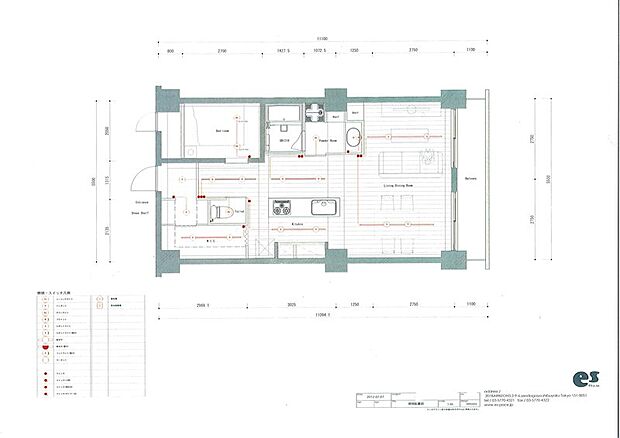 リフォーム設計図面（アイランドキッチン、シューズインクローゼット、WIC、1216浴室など）