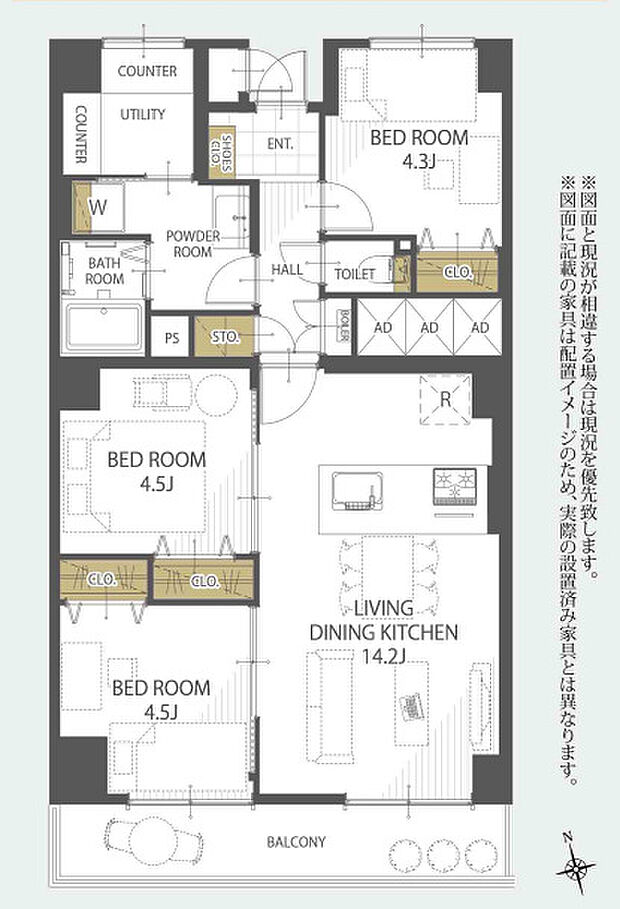 3LDK　新規リノベーション令和6年5月中旬完成