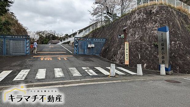 【小学校】桜井市立桜井小学校まで1191ｍ