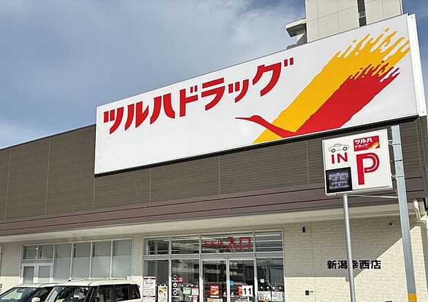 ツルハドラッグ 新潟幸西店 380m