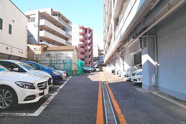 【Parking space】駐車場の空き状況は要確認