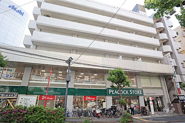 ピーコックストア(恵比寿南店)の外観