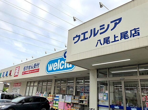 ウエルシア八尾上尾店246ｍ