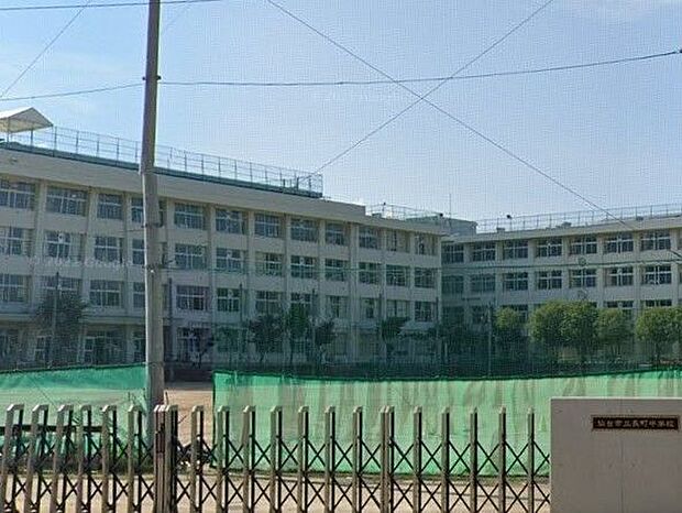 長町中学校 1400m