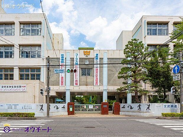 川口市立青木中学校 撮影日(2022-07-11) 480m