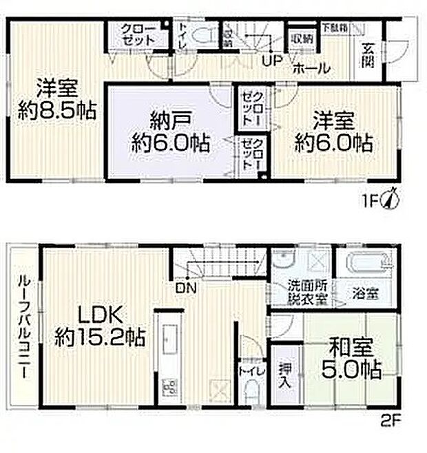 藤沢市石川5丁目(3SLDK)の間取り