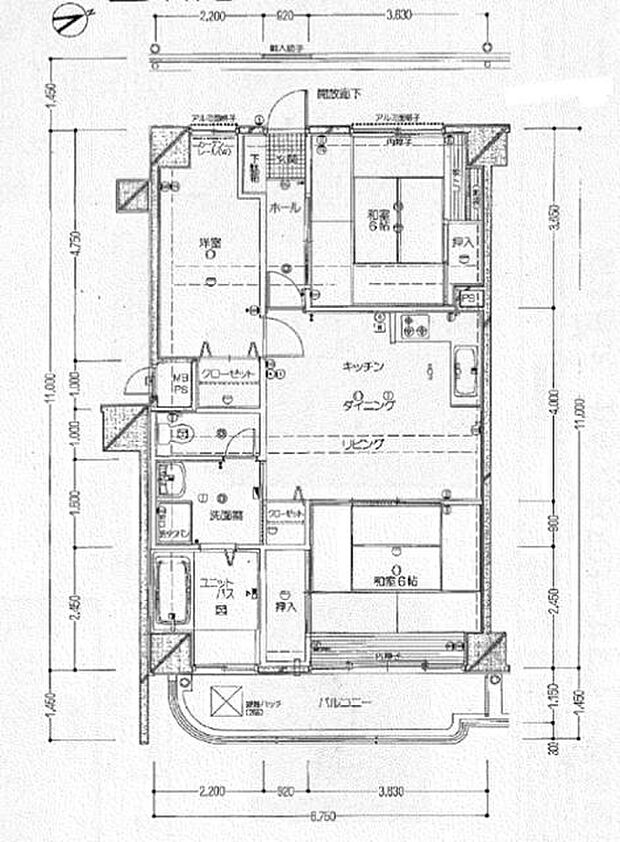 高松市 成合町 (円座駅) 2階 3LDK(3LDK) 2階の間取り