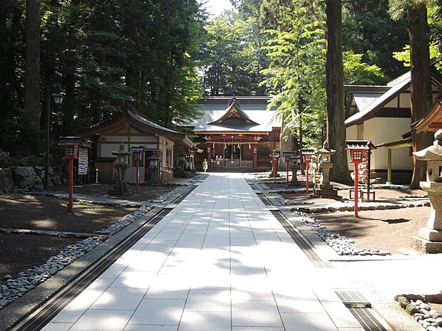 冨士浅間神社まで1639ｍ