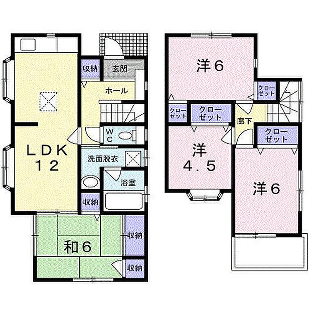 土地面積100.24？、建物面積86.11？。　4ＬＤＫです。浴室は一坪あります。