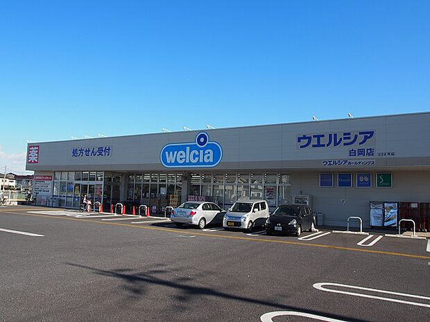 【ドラッグストア】ウエルシア　白岡店まで754ｍ