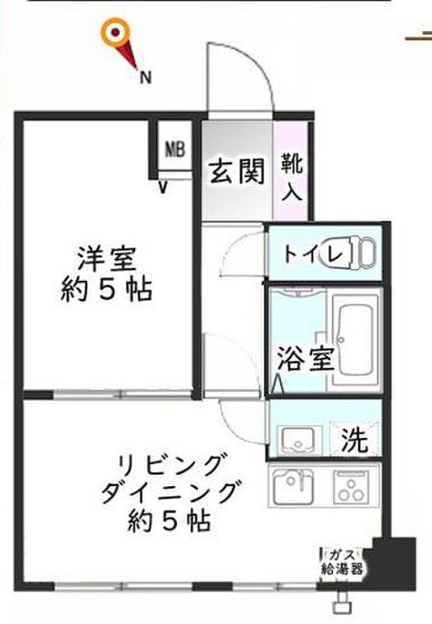 スカイラーク蕨(1DK) 6階のその他画像