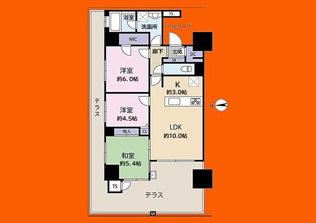 穏やかな風と陽光を導き、プライバシーに配慮された設計プランを採用し、居住性を一段と心地よいものにしています。周辺環境とのコラボレーションにより明るく開放的な空間を演出。