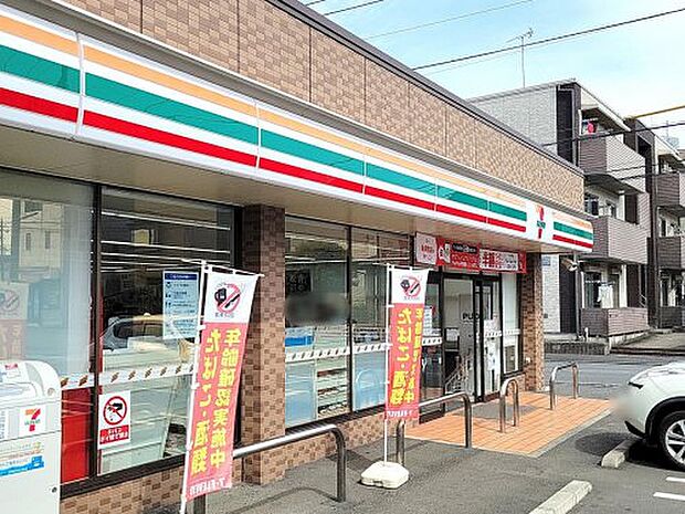 【コンビニエンスストア】セブンイレブン　横浜さちが丘店まで395ｍ