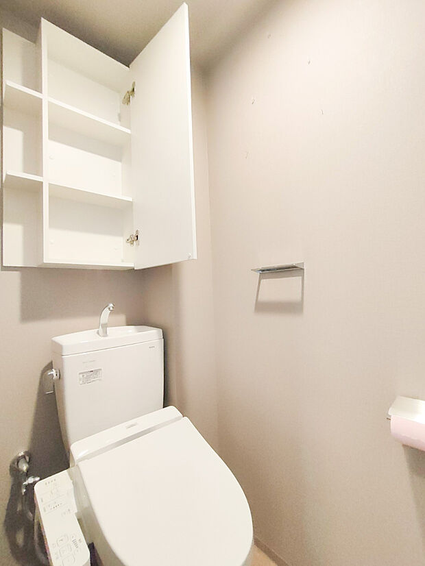 ゆったりとした空間のトイレです：三郷新築ナビで検索♪