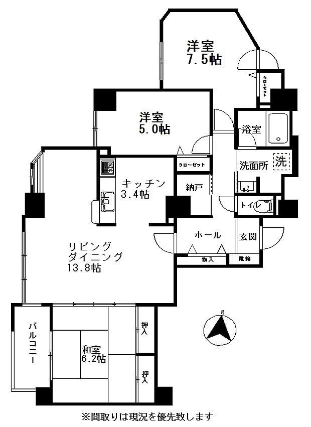 リブウェル南6条(3LDK) 14階のその他画像