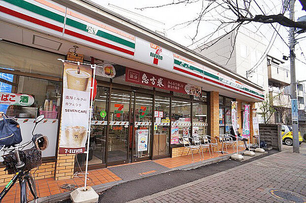 セブンイレブン西小山桜並木通り店まで150m