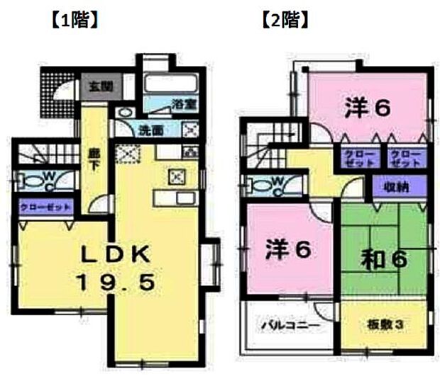 戸塚区戸塚町(3LDK)の間取り