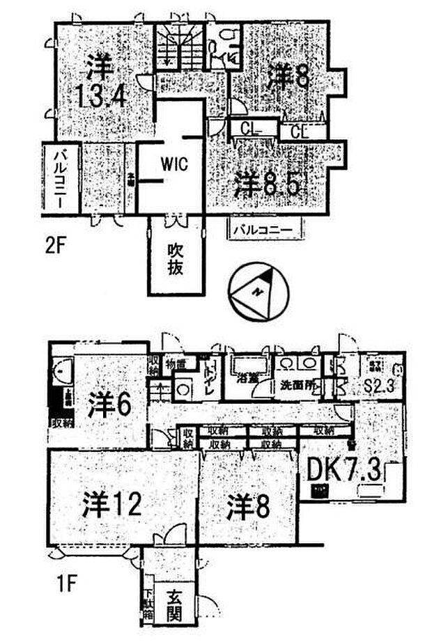 ＪＲ東海道本線 瀬田駅まで 徒歩14分(6SDK)の間取り