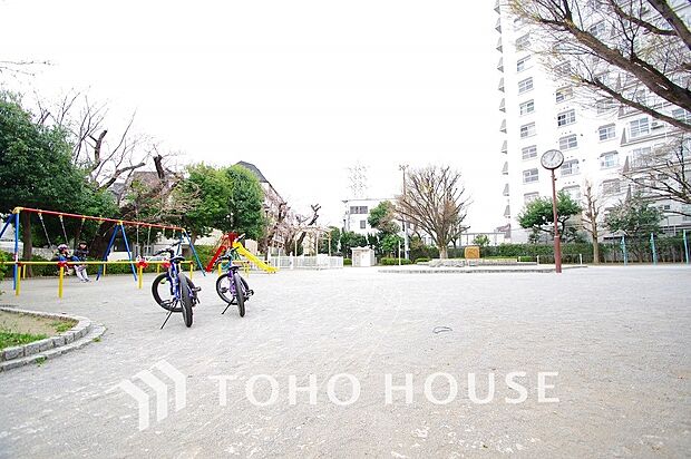 世田谷区立南原公園　距離130ｍ