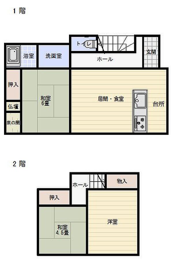 鹿児島市吉野町(3LDK)の間取り