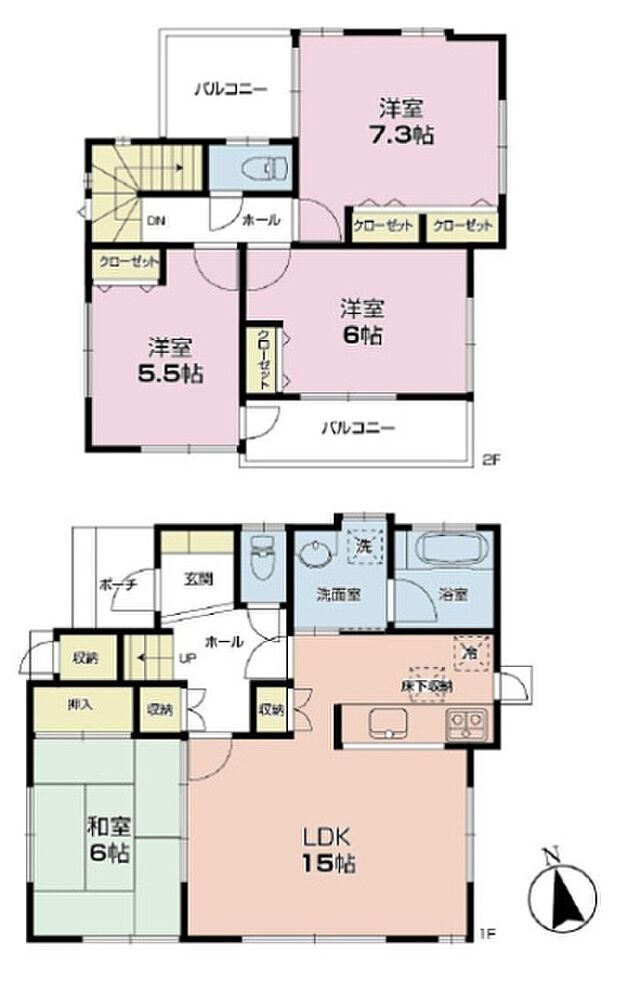 東武野田線 豊四季駅まで 徒歩12分(4LDK)の間取り