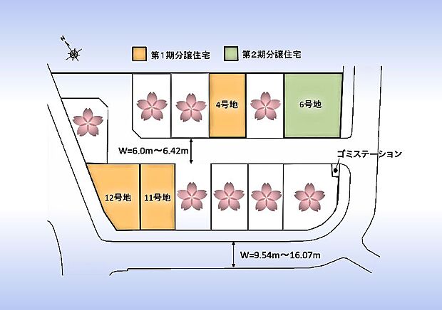 11号棟・区画図